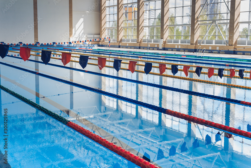 swimming pool with stair