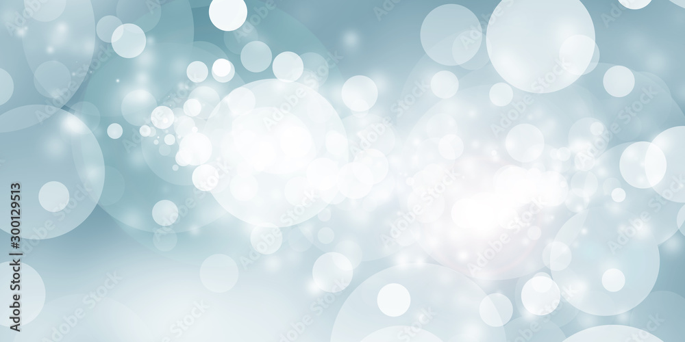 white circle on blue blur abstract background. bokeh Christmas blurred beautiful shiny Christmas lights white circle on blue blur abstract background. bokeh Christmas blurred beautiful shiny Christmas lights