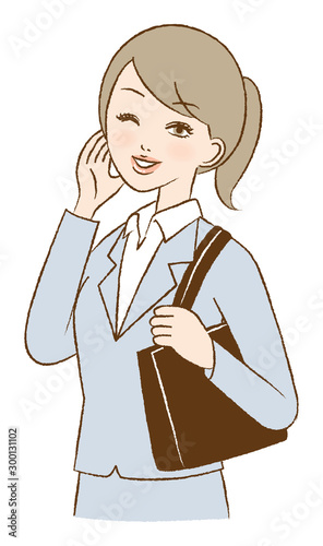 while I commute to my office