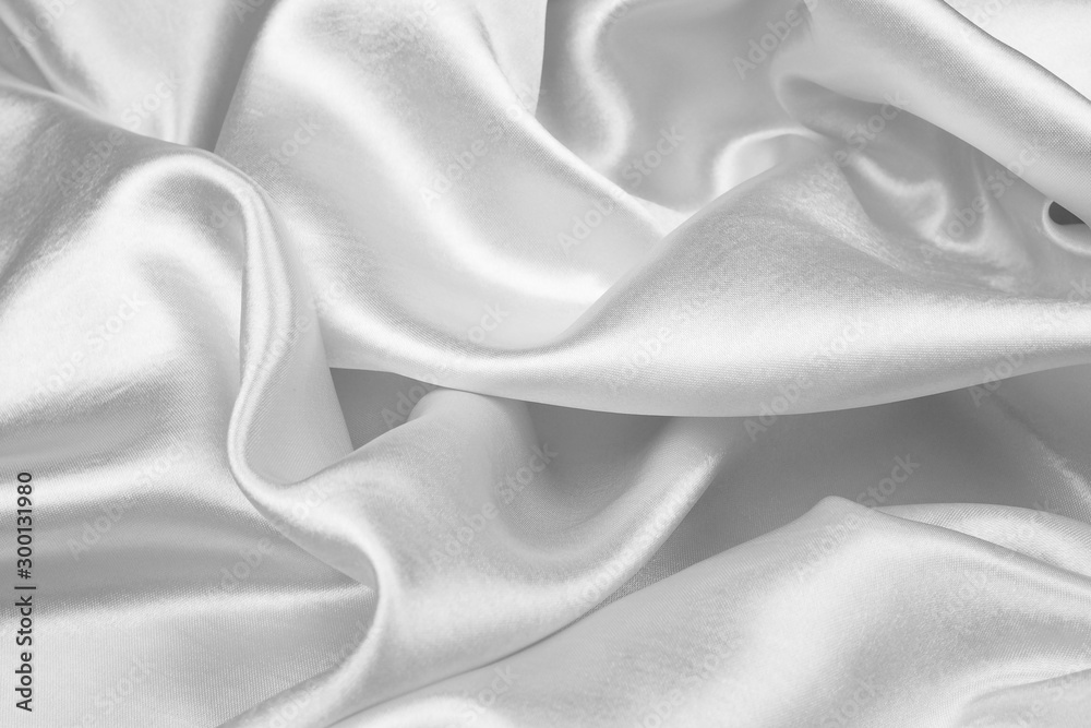 Obraz premium Gray silk texture luxurious satin for abstract background