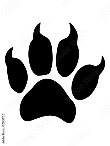 monster krallen pfote katze hund böse gefährlich jäger tiger löwe clipart cool symbol welpe kätzchen