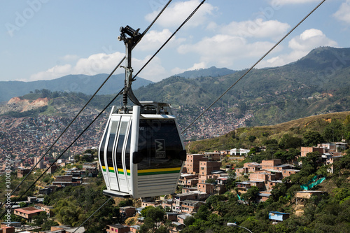 Cable car in Medellin