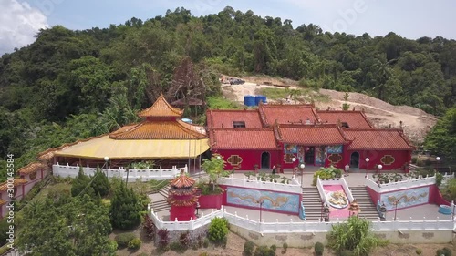 Kuching, Sarawak / Malaysia - October 16 2019: The buildings, landmarks and scenery of the Kuching city, capital of Sarawak, Borneo island photo