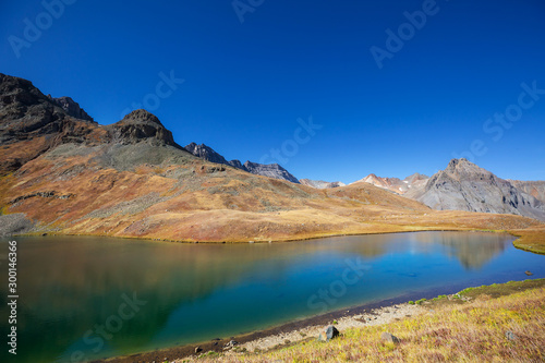 Mountains lake