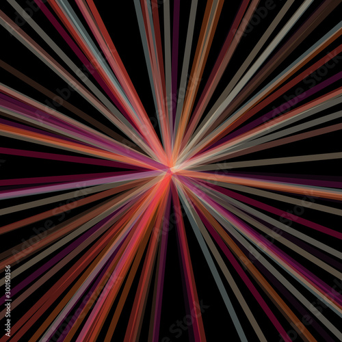 Colorful Lines Random Distribution Computational Generative Art background illustration