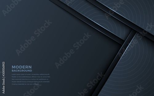 Abstract light line power on black shadow design modern luxury futuristic background vector illustration.