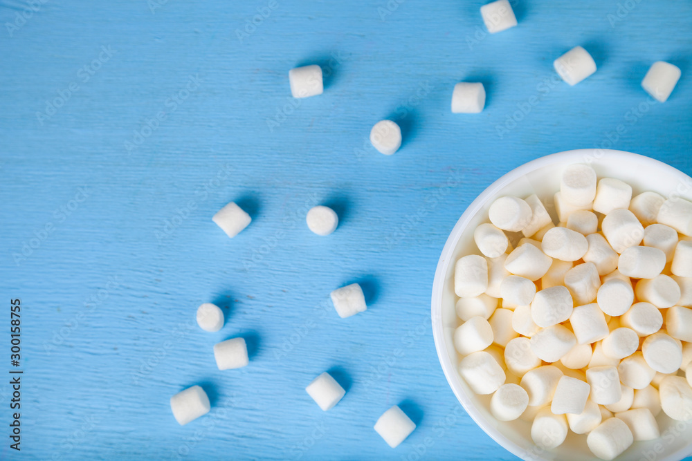 Marshmallow in a bowl Marshmallow in a bowl
