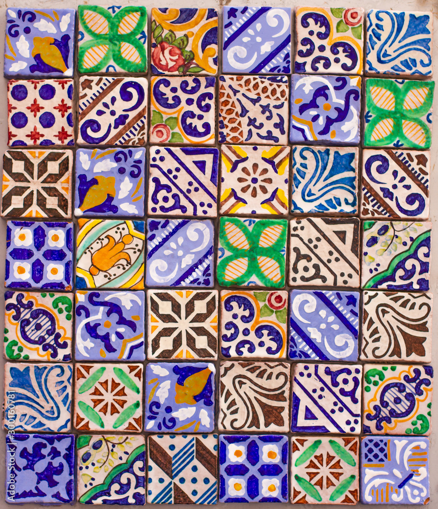 sicily art tile design pattern ceramic traditional