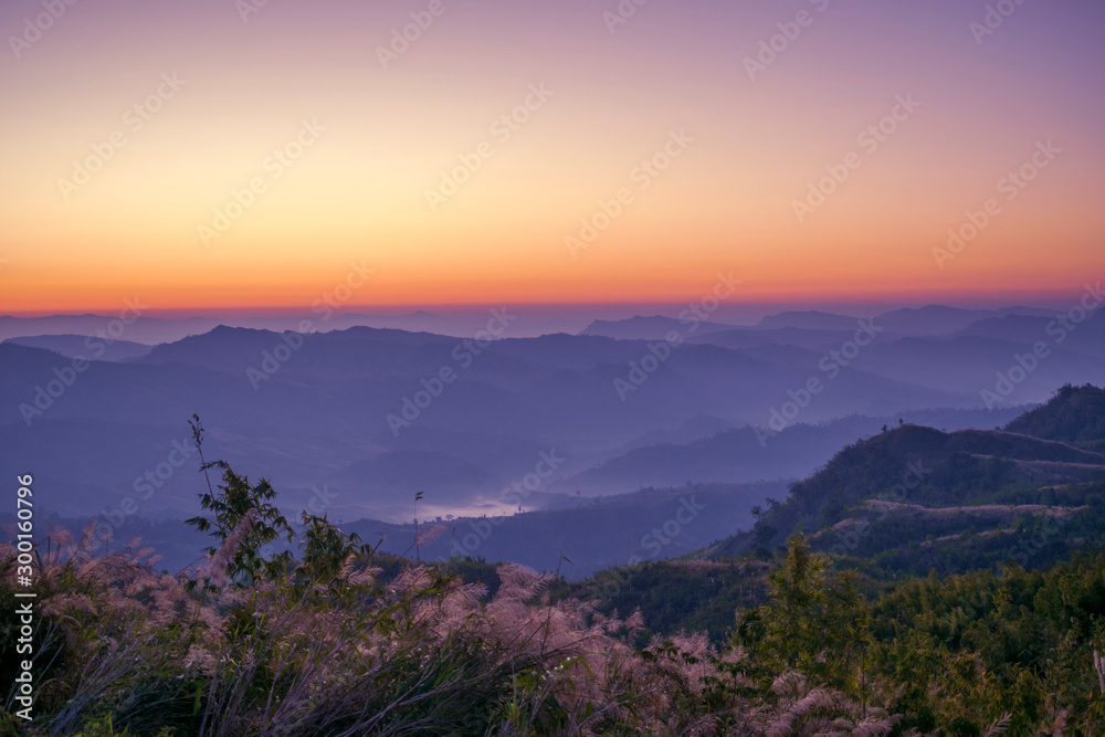 Fototapeta premium KEWKARADONG IS A BANGLADESHI BEAUTIFUL MOUNTAIN