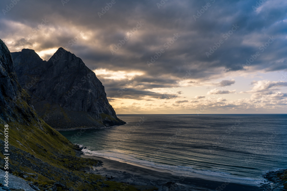 Kvalvika beach, Lofoten, Norway