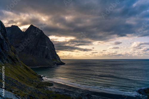 Kvalvika beach, Lofoten, Norway