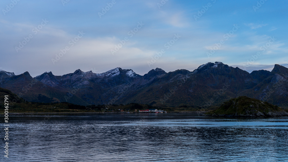 Mountains in Lofoten islands, Norway