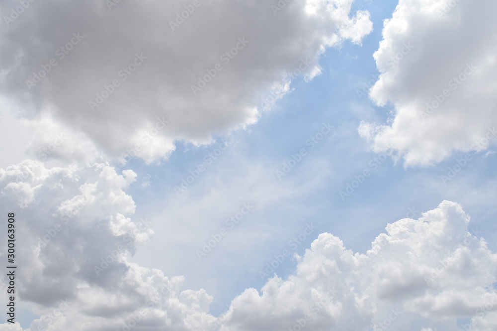 Blue sky background and white clouds soft focus. blue sky cloudsfor background.Natural background. Blue sky background and white clouds soft focus. blue sky cloudsfor background.Natural background.