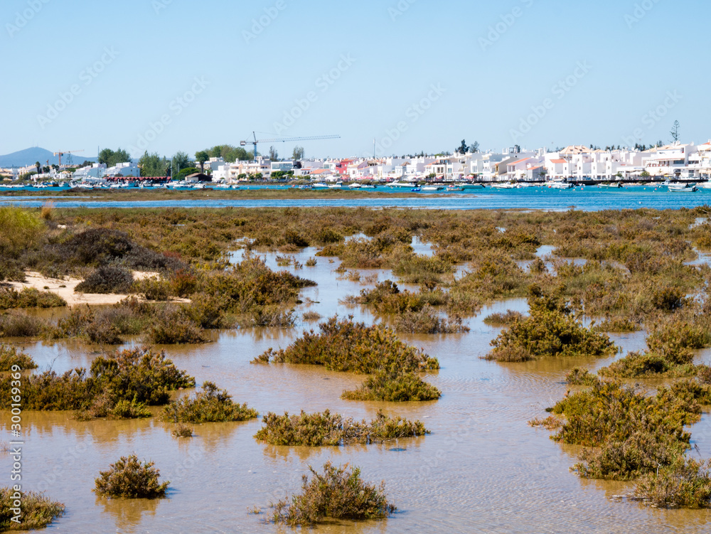 Portugal - Algarve - Cabanas - Rio Formosa Gezeiten