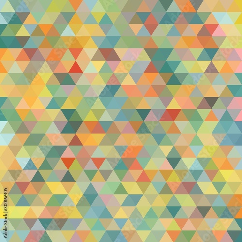 Wallpaper Mural color vector wave. abstract image. polygonal style. geometric design. advertising template. eps 10 Torontodigital.ca