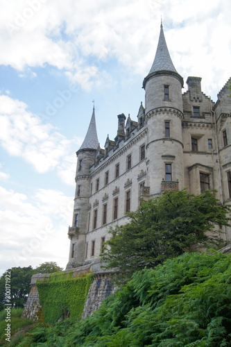 Dunrobin Castle near Golspie in the Scottish highlands