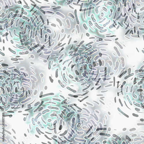 Abstract seamless pattern. Watercolor illustration. 