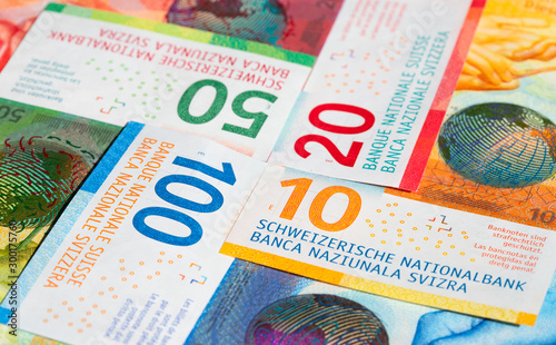 Swiss money photo
