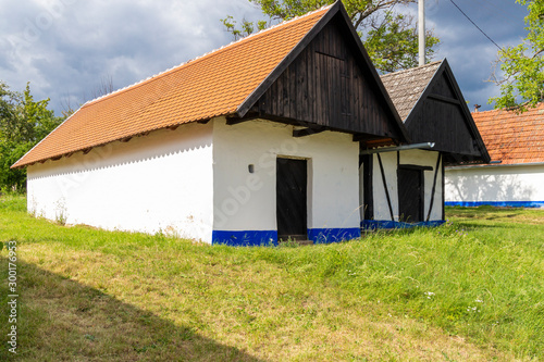 wine cellars, Vlcnov, Czech Republic photo