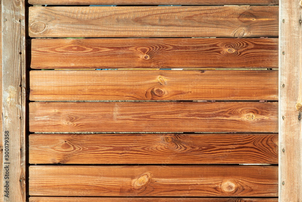 Naklejka premium fondo de tablones de madera antigua con junta