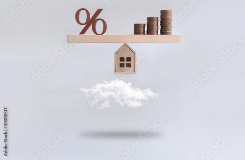 Fixed mortgage house loan c...