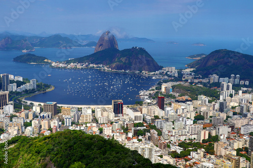 Sugarloaf Mountain (Pão de Açúcar) with Guanabara Bay - Rio de Janeiro Brazil