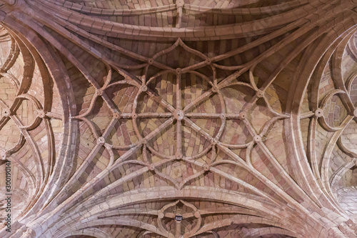 Gothic ceiling in a church