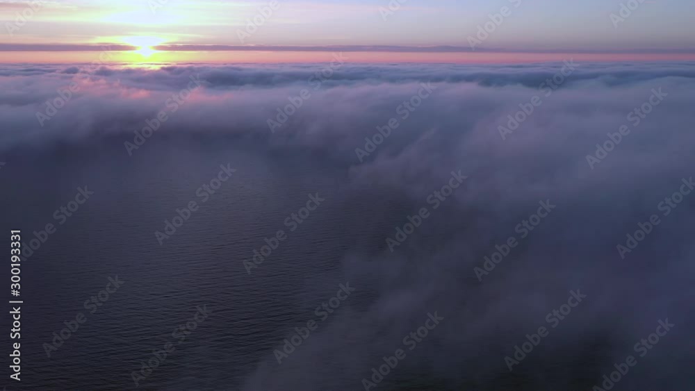 View of the clouds in the sky in Estonia View of the clouds in the sky in Estonia