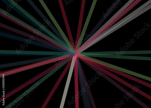 Colorful Lines Random Distribution Computational Generative Art background illustration