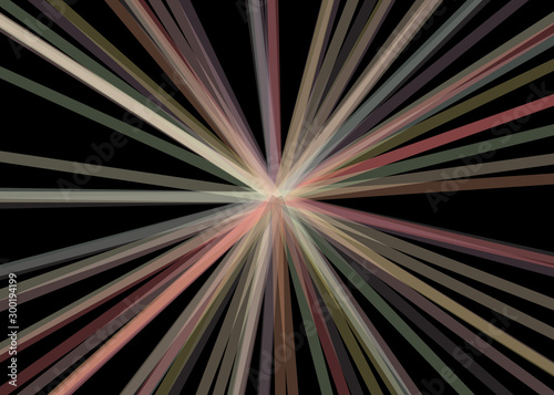 Colorful Lines Random Distribution Computational Generative Art background illustration