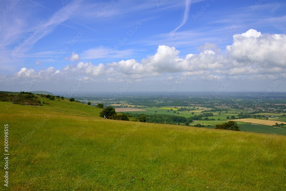 The South Downs Way at Beacon Hill in Hampshire