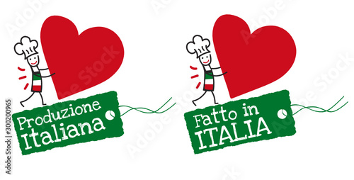 Logo fabriqué en Italie