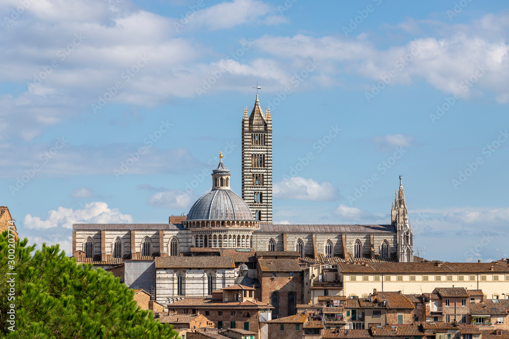 View of the Cathedral of Siena