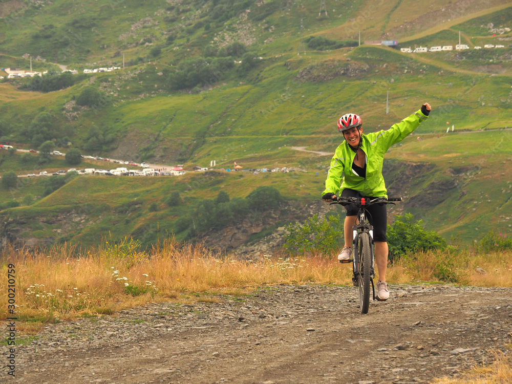Obraz premium mountain bike