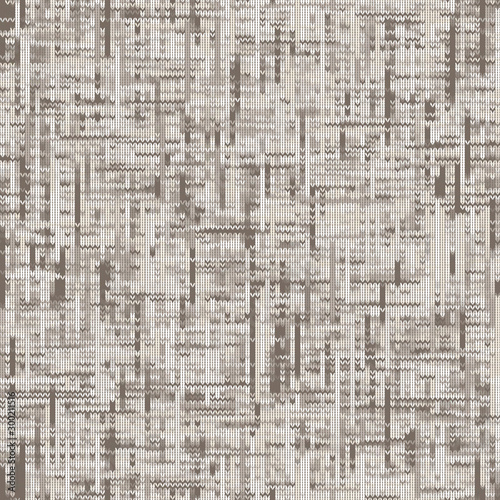 Seamless Linen Pattern Texture. Natural homespun colors. Marled, slubbed, and mottled fabric look.