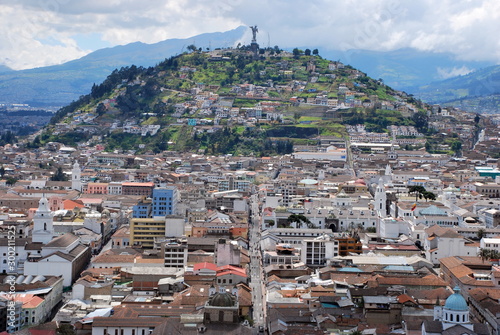 Cityscape of Quito, Ecuador