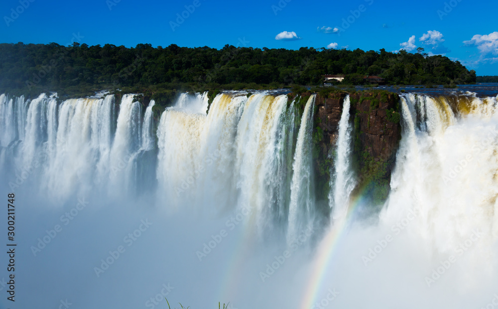 Garganta del Diablo waterfall on Iguazu River