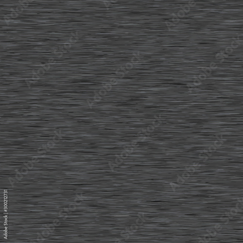 Black or Dark Gray Marl Heather Triblend Melange Seamless Repeat Vector Pattern Swatch. Knit t-shirt fabric texture.