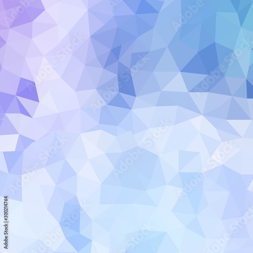 Blue polygonal illustration, which consist of triangles. Geometric background in Origami style with gradient. Triangular design for your business. eps 10