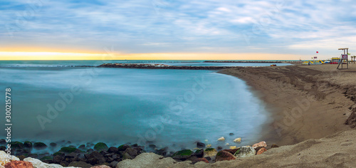 Sunrise at the beach