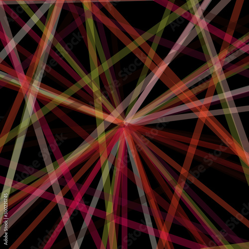 Colorful Lines Random Distribution Computational Generative Art background illustration