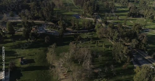 Golden Hour at Golf Course near Griffith Park. 