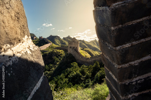 A special perspective of the Jinshanling Great Wall Stretch in China.
