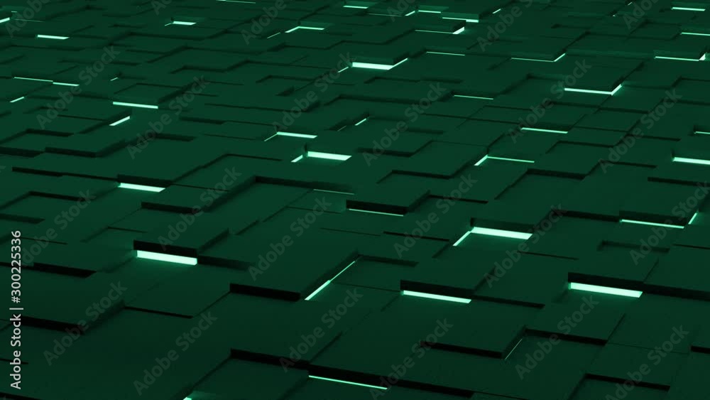 Cubos iluminados