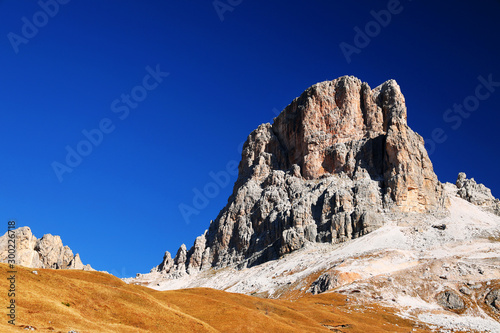 Averau Peak (2649 m) in the Dolomites, Italy, Europe