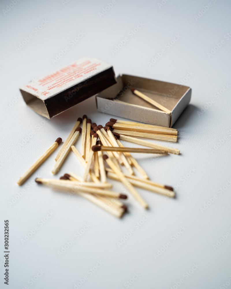 box of matches isolated on white background box of matches isolated on white background