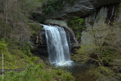 Fototapeta Naklejka Na Ścianę i Meble -  North Carolina water falls along the Blue Ridge Parkway