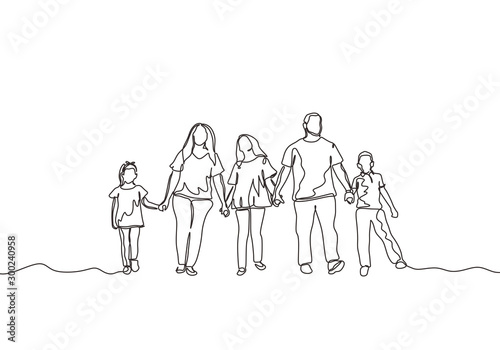 Continuous one line drawing...