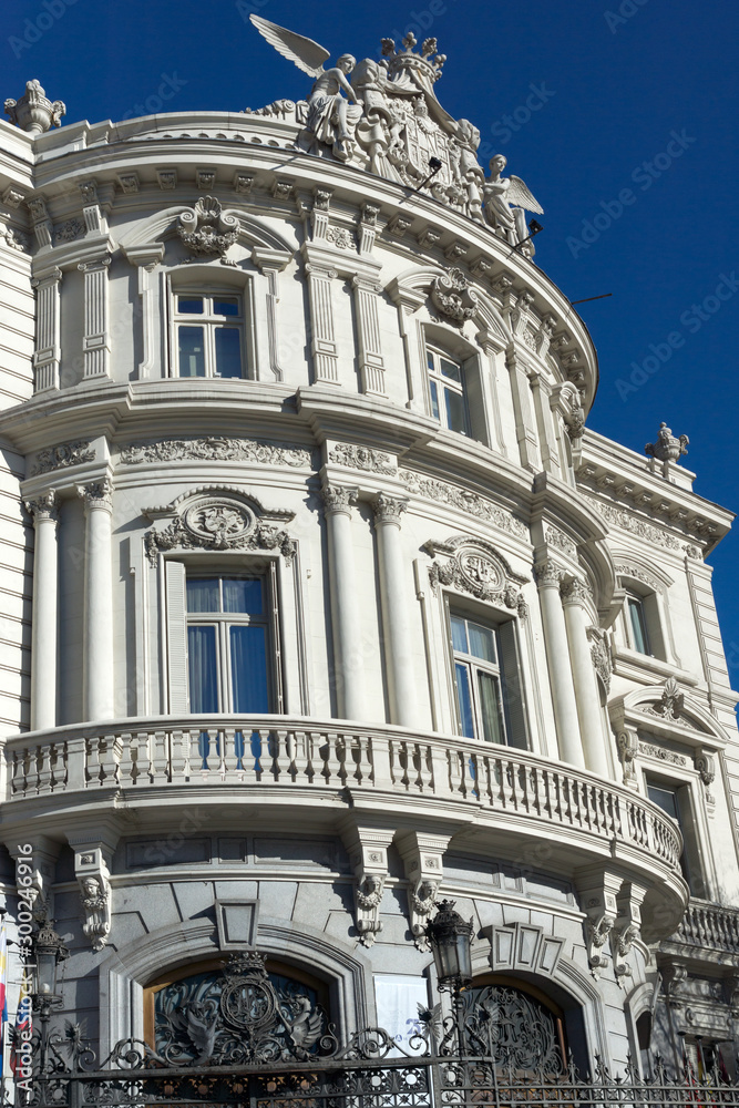 Palace of Linares at Cibeles square in City of Madrid Palace of Linares at Cibeles square in City of Madrid