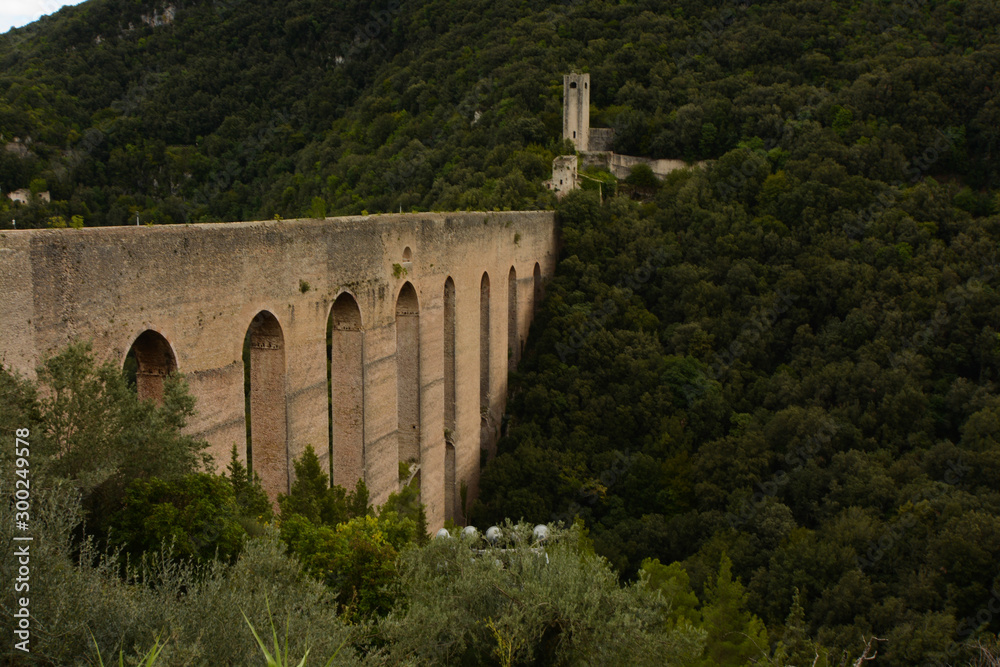 Acquedotto romano a Spoleto